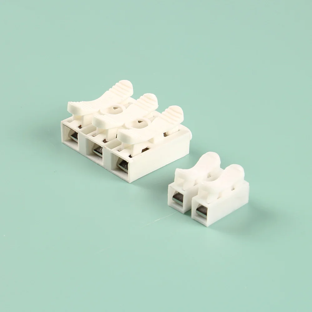 5pcs Wire Connectors 2/3 Pins Cable Terminals Splice Conductor Lead Nut Linker for quick connection