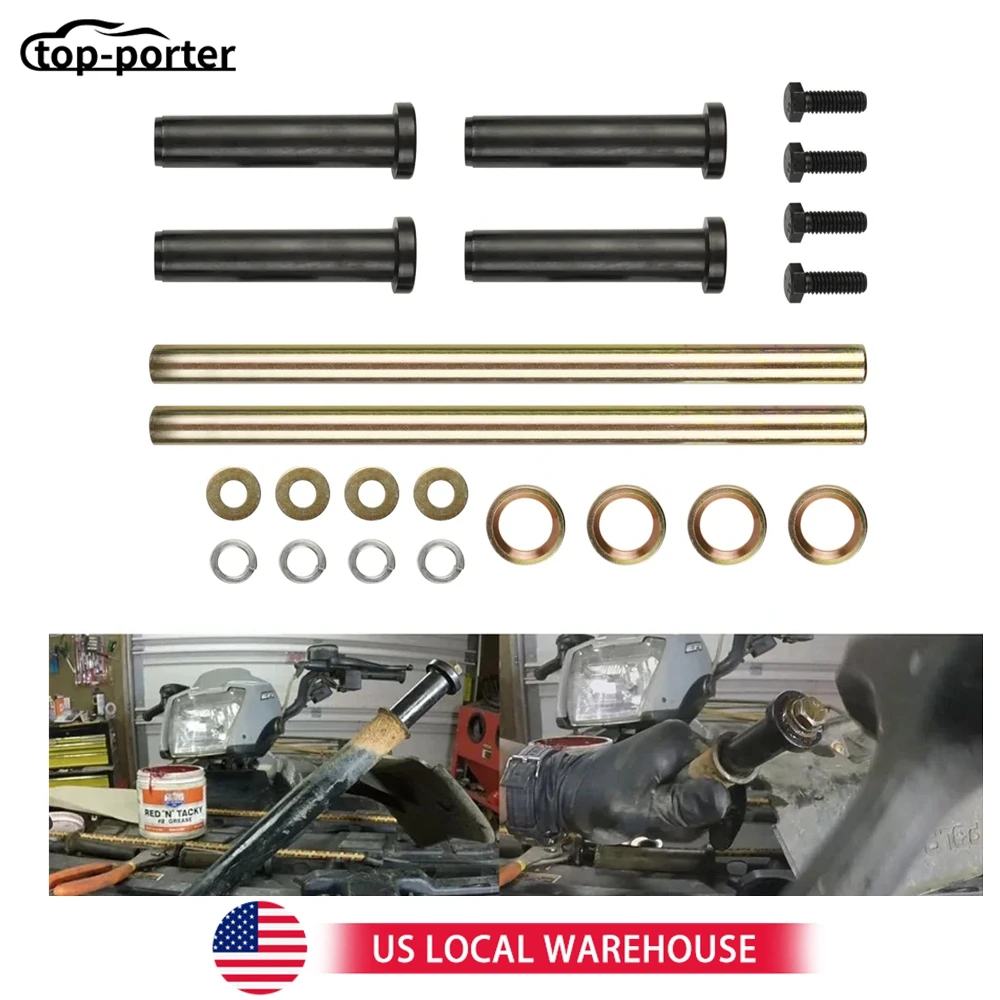 

7501093 Front Lower A-ARM Bushing Shaft Blots Kits For Trail Blazer 250 330 400 For Polaris Sportsman 400 500 570 600 700 800
