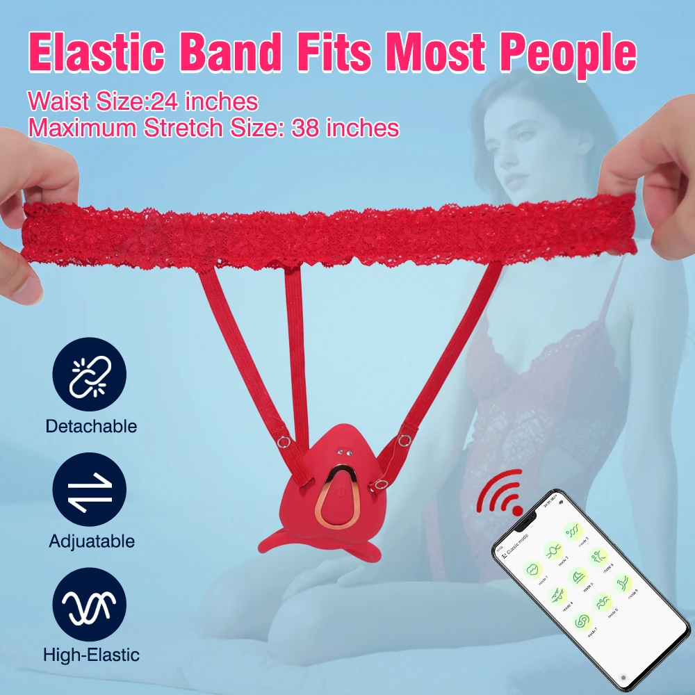 يمكن ارتداؤها اللباس الداخلي حزام هزاز التحكم عن بعد 10 طرق البظر محفز الكبار الجنس لعب وألعاب للنساء الأزواج اللعب