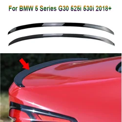 M5 Style For BMW 5 Series G30 525i 530i 2018 - 2022 Rear Trunk Spoiler Wing ABS Tail Tailgate Splitter Trunk Spoiler Wings Lip