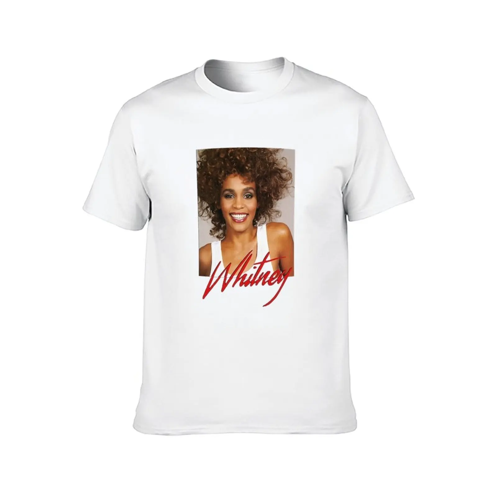 Whitney Houston Official Smile Vintage T-Shirt t shirt for man 100 percent cotton man t shirt cotton T-Shirt