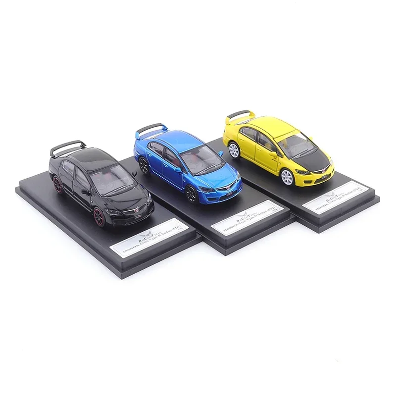 DCT 1: 64 Simulation Alloy Die-casting Car Model FD2 Model 8th Generation Honda Civic Type R Kids Toys Boys