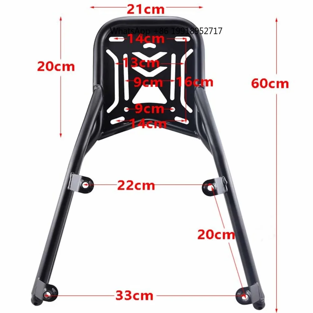 Motorcycle Luggage Rack Bracket for Yamaha Zuma 150CC Frame Cover Panel Holder Shelf Support for Zuma BWS 150CC