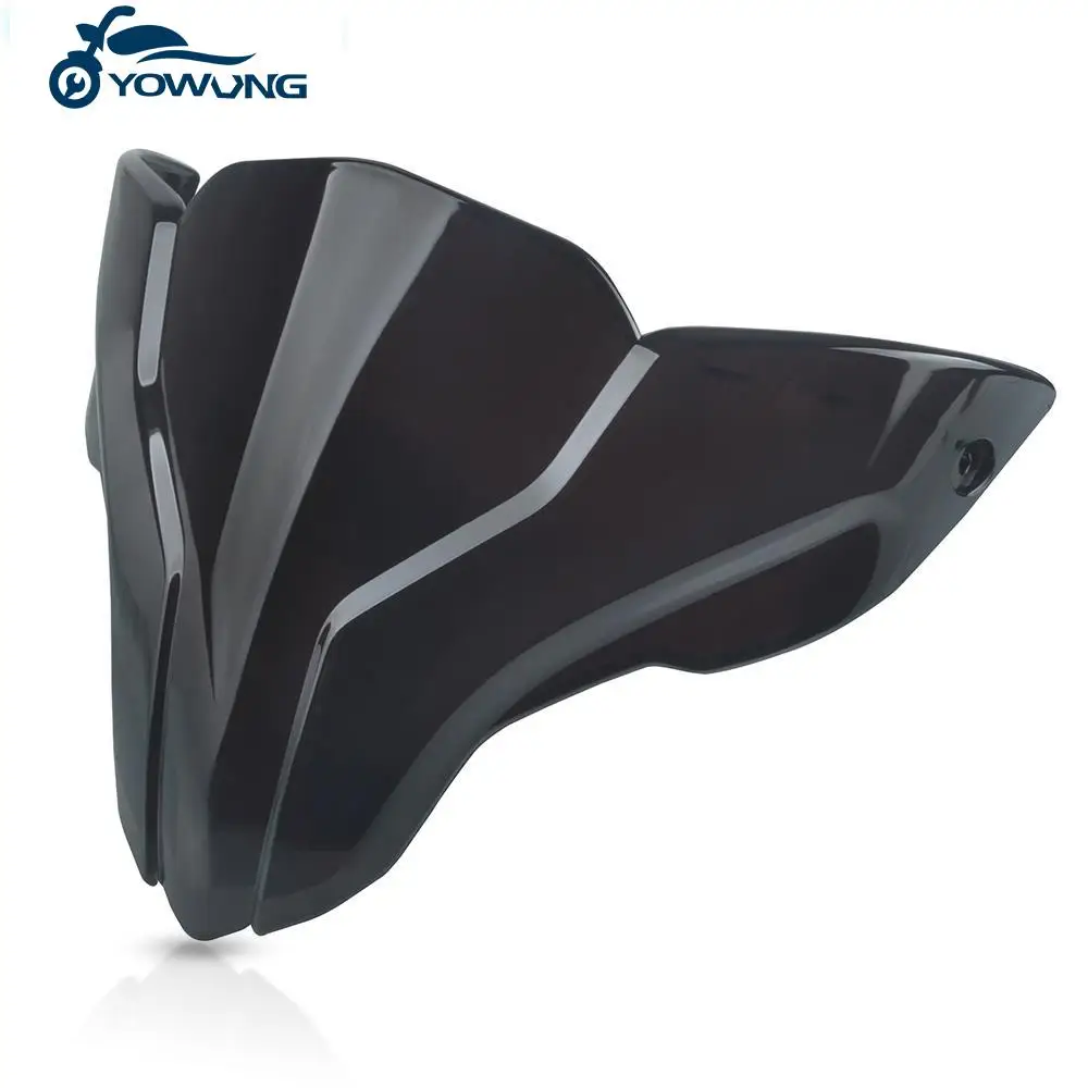 For BAJAJ Pulsar NS200 NS/200 RS/200 AS Motorbike Accessories Front Windshield Windscreen Windproof Air Wind Screen Deflector