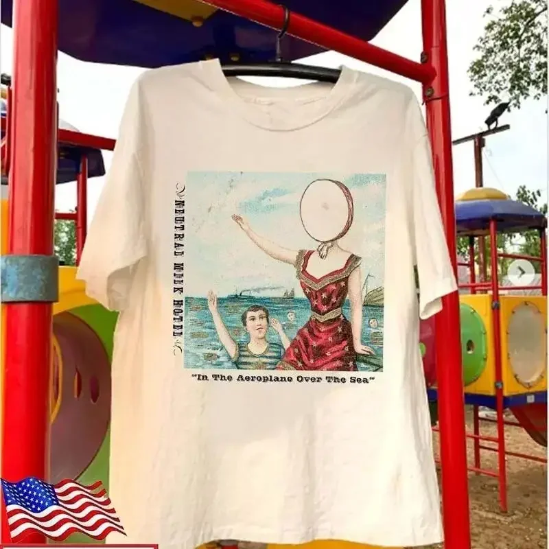 Neutral Milk Hotel Band In the Aeroplane Over Sea T Shirt Full Size S 5XL