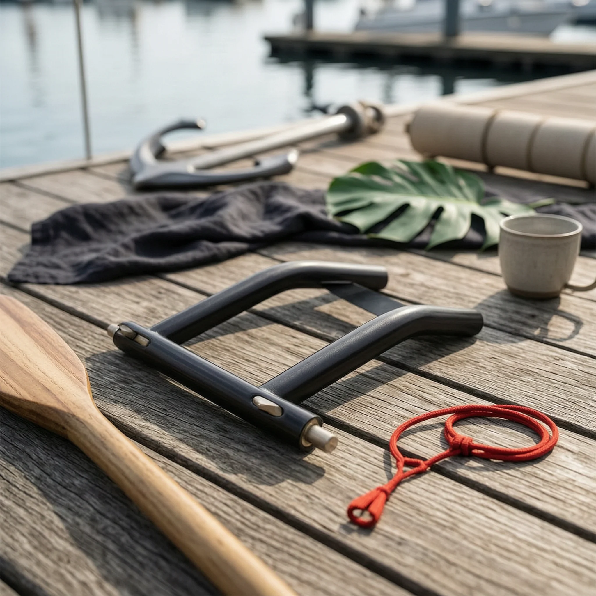 Outboard Motor Transom Support Stable Motor Support with Safeguarding Blocks Transom Saver Heavy Duty Hardware Shockproof