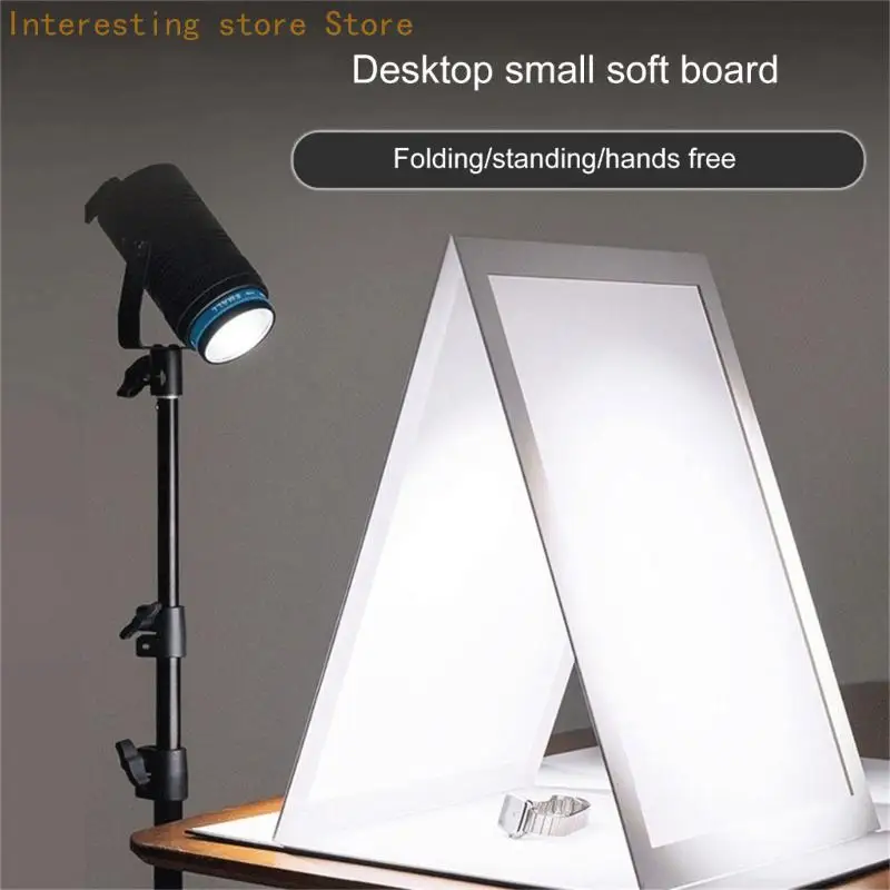 Faltbarer Schreibtisch-Lichtdiffusor aus Pappe für Produktfotografie 55KC – Detail 7
