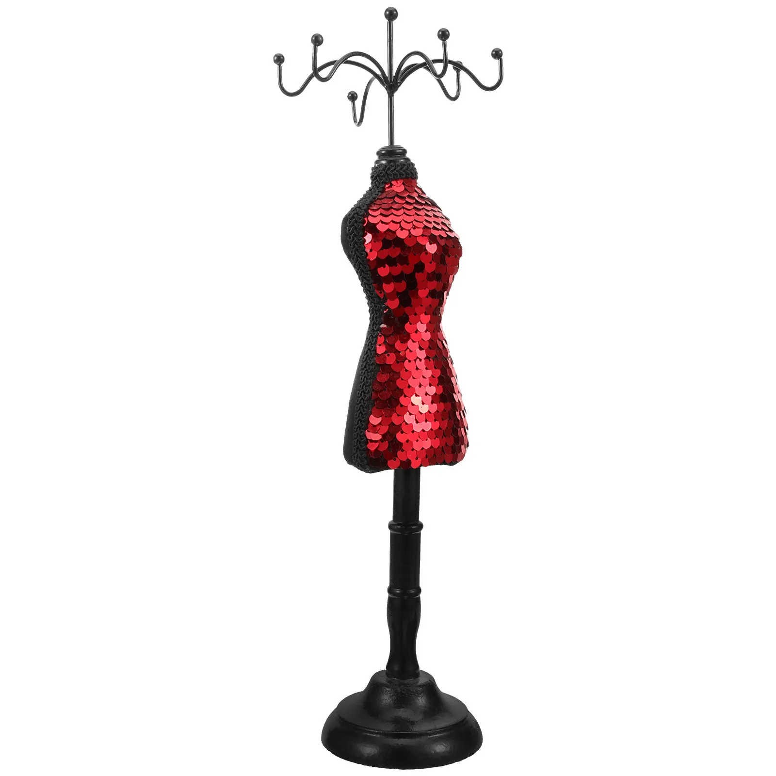 Earring Stand Jewelry Display Rack Necklace Holder Organizer Elegant Design for Home Decor Jewelry Mannequin Display