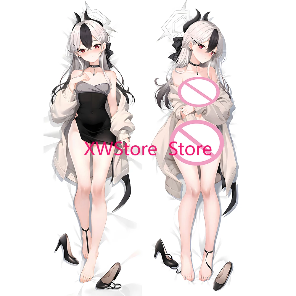 

Anime Onikata Kayoko Throw Pillowcase Hugging Fullbody Cosplay Prop Game Blue Archive Onikata Kayoko Decoration Bed Pillow Cover