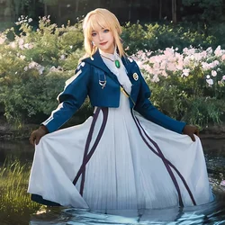 Violet Evergarden Cosplay Costume Anime Cosplay Violet Evergarden Costume for Women Halloween Amine Violet Evergarden Cosplay