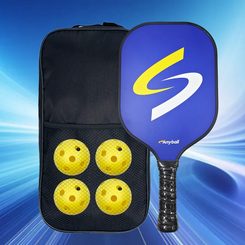 Anyball TL002 T700 Carbon Fiber Pickleball Paddle 14mm 16mm PP Honeycomb Core Cold Pressed Lightweight High Spin Control Racket