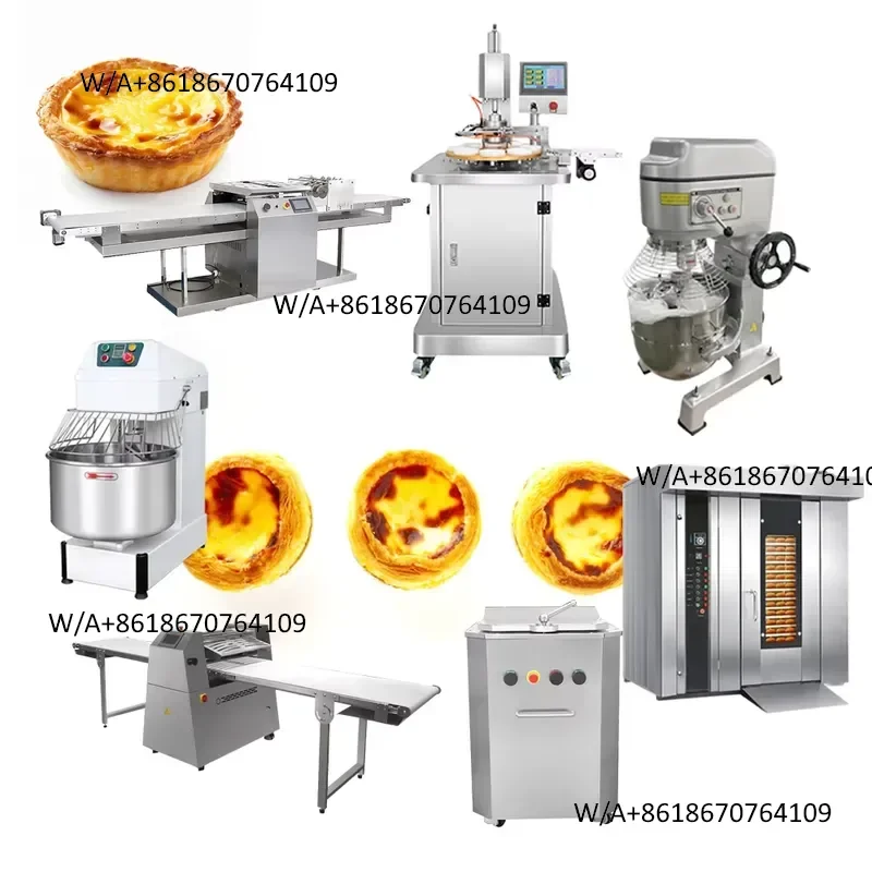 Automatic tart Production Line Tart Shell Forming Machine Tart Making Machinery for Food Factory Bakery