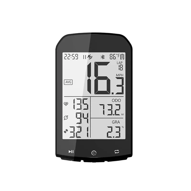 

1 bicycle bicycle code meter GPSComputer wireless speed ANT + odometer waterproof