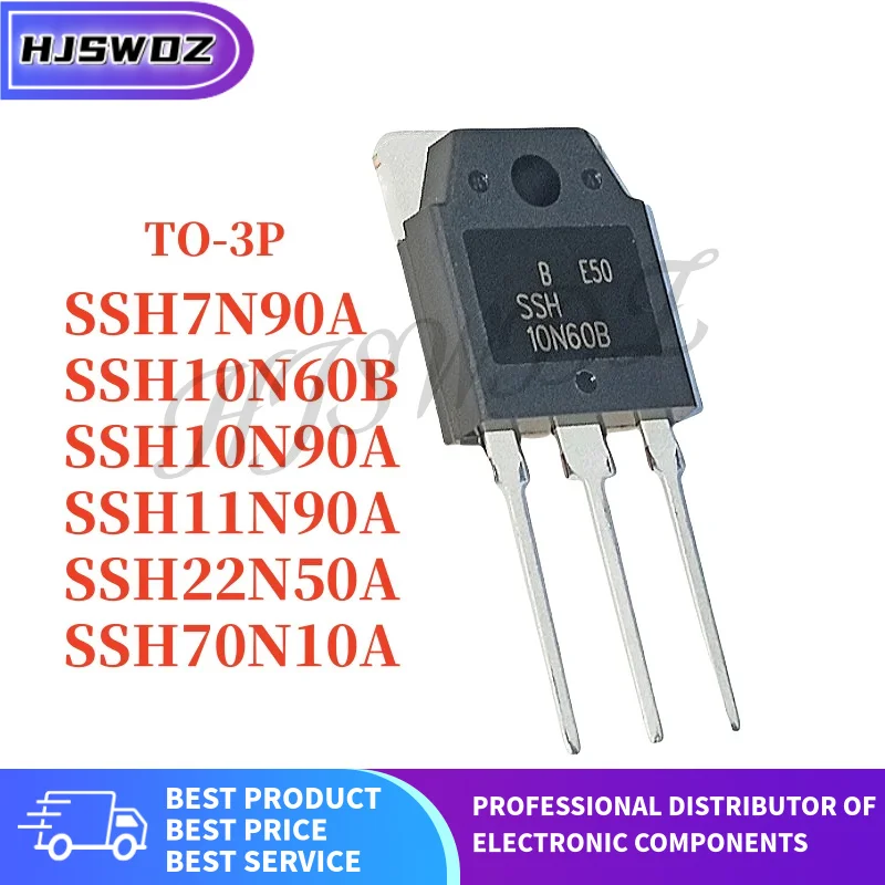 

5 шт. SSH11N90A SSH10N90A SSH10N60B SSH70N10A SSH22N50A SSH7N90A TO-3P MOSFET полевая трубка Совершенно новая в наличии