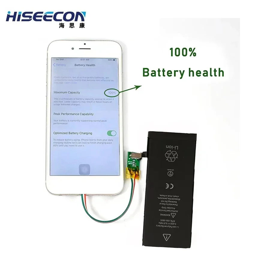 100% Capacity Original Battery 0 Cycle No Pop-up NO Need QianLi JCID Flex Cable For iPhone 11 12 13 14 15 XR XS Pro Max Kit