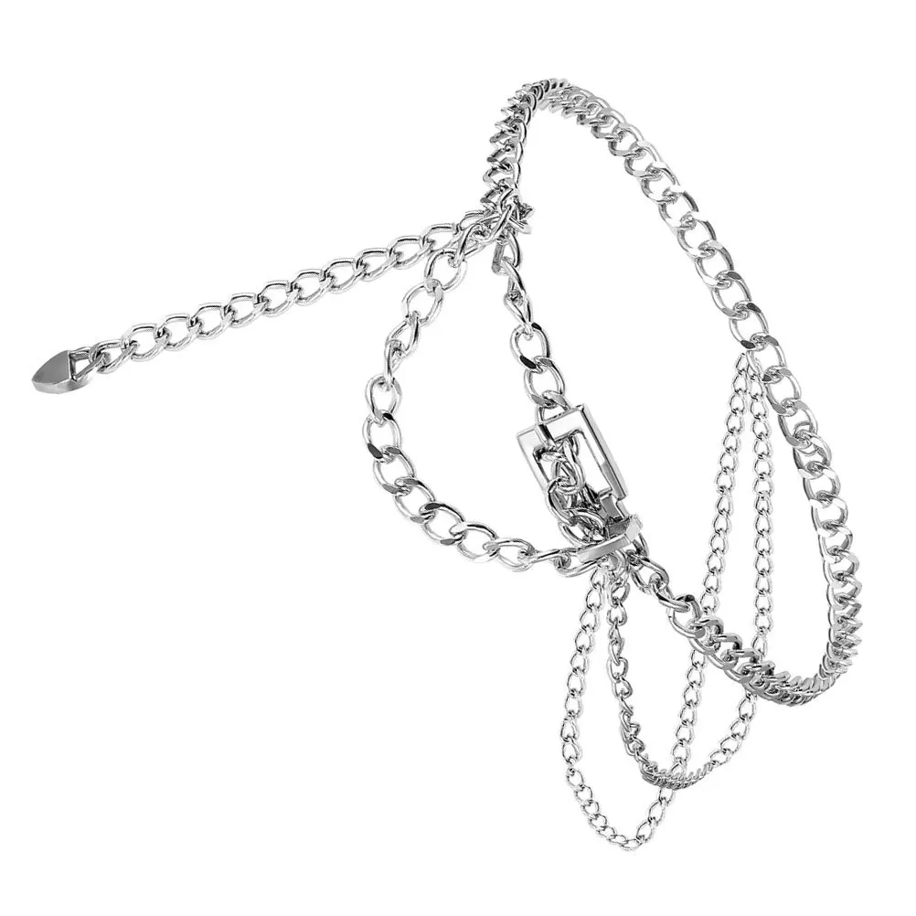 

Waist Chain Metal Heart Pendant Adjustable Chain Belt Women Dress Skirt Fashion Waist Belt Body Jewelry Fancy Belts for Women