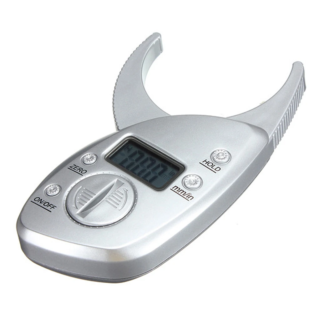 0-50MM Digital Display Body Fat Caliper Health Monitoring Weight Loss Caliper