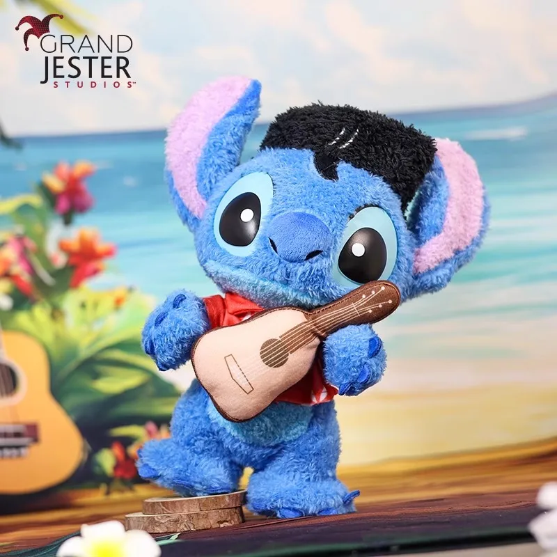 

Disney Mobile Plush Santa Claus Elvis Presley Dress Up Lovely Original Cartoon Anime Periphery Collect Plush Model Gift