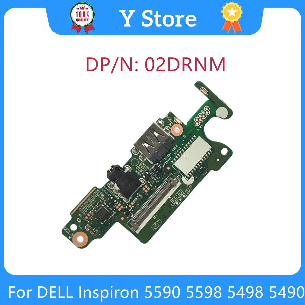 Y Store New Original For DELL Inspiron 5590 5598 5498 5490 Laptop Audio Board USB Small Board 02DRNM 2DRNM Fast Ship