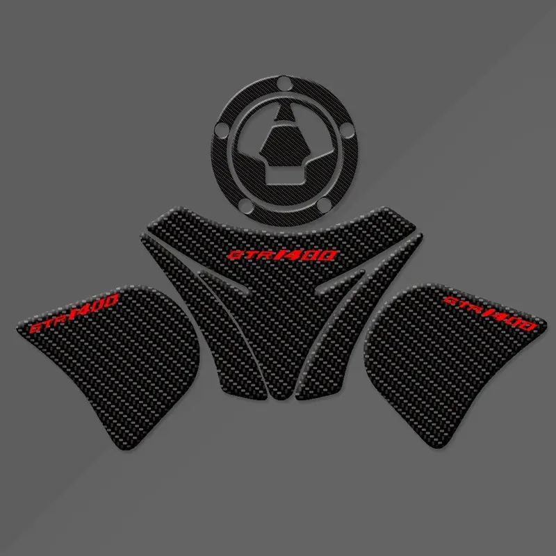 Fit Motorcycle Tank Pad Transparent Fishbone Decal For GTR 1400 ZG1400 GTR1400 2010-2021