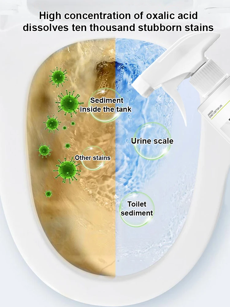 Toilet Glaze Cleaner Oxalic Acid Cleaner Powerful Oxalic Acid Stain Removal Toilet Glaze Cleaner Oxalic Acid Cleaner