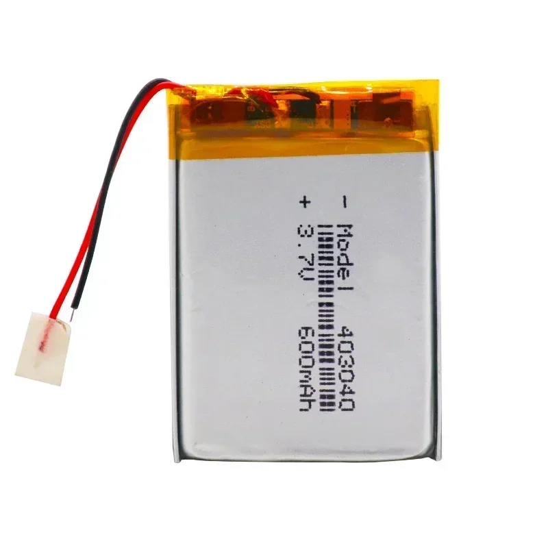 3.7V 600mAh 403040 Lithium Polymer Li-Po Li Ion Rechargeable Battery Lipo Cells For Tachograph Car DVR Bluetooth Speaker Camera