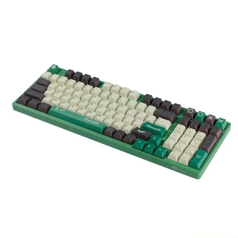 Replacement for Key Cap Set 141pcs PBT Heat Sublimation for Mechanical Keyboard