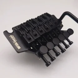 WODL1 6-String Electric Guitar, Black Double Lock Tremolo Bridge, 42mm R2, For 6 String Electric Guitar Accessories