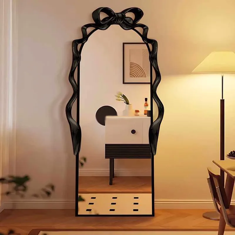 Specchi nordici ovali Specchio da pavimento per tutto il corpo Specchio di design principessa per tutto il corpo Soggiorno Espejos Decorativos Decorazione della stanza