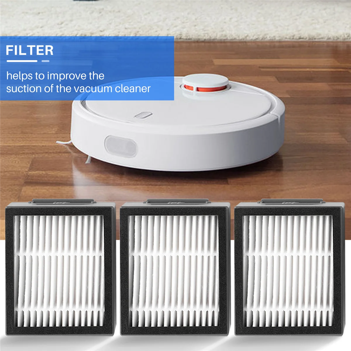 Pièces de rechange pour aspirateur robot Roomba I3/I3 +/I4/I7/I7 +/E5/E6/E7, 6 pièces