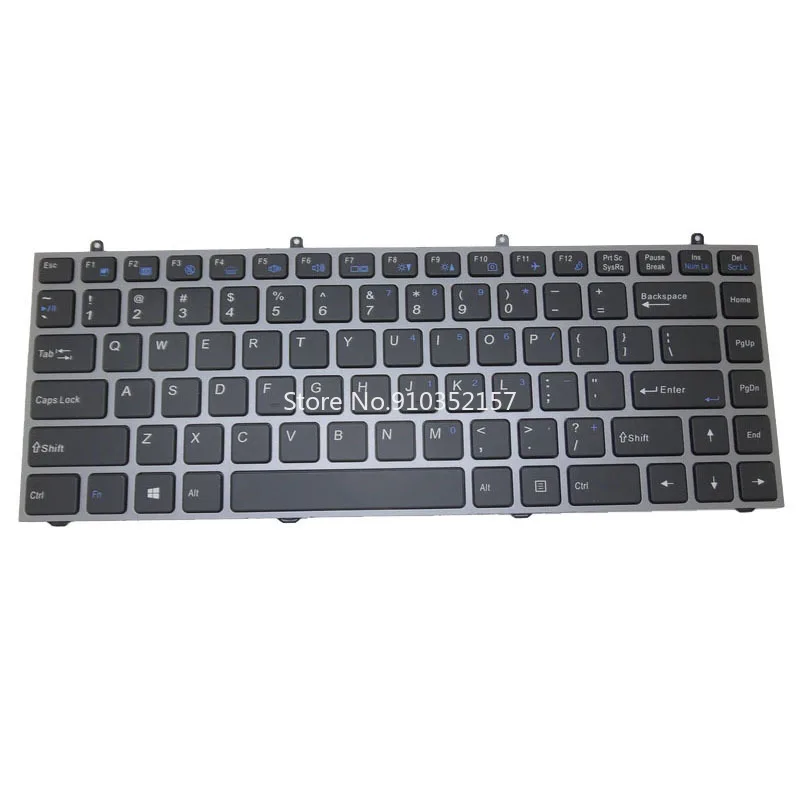 Imagem -04 - Inglês Eua Reino Unido Teclado para Clevo W230sd W230ss Mp13c23u4j430 680-w2300013-1 Mp-13c23usj4302 690-w23d0-010-1 Retroiluminado