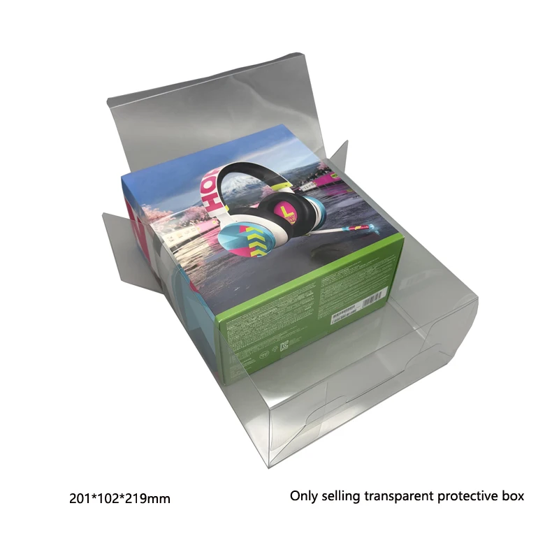Transparent Clear Box for Xbox for Forza Horizon 6 Limited Edition Wireless Headset Collection Box Display Box Storage Case