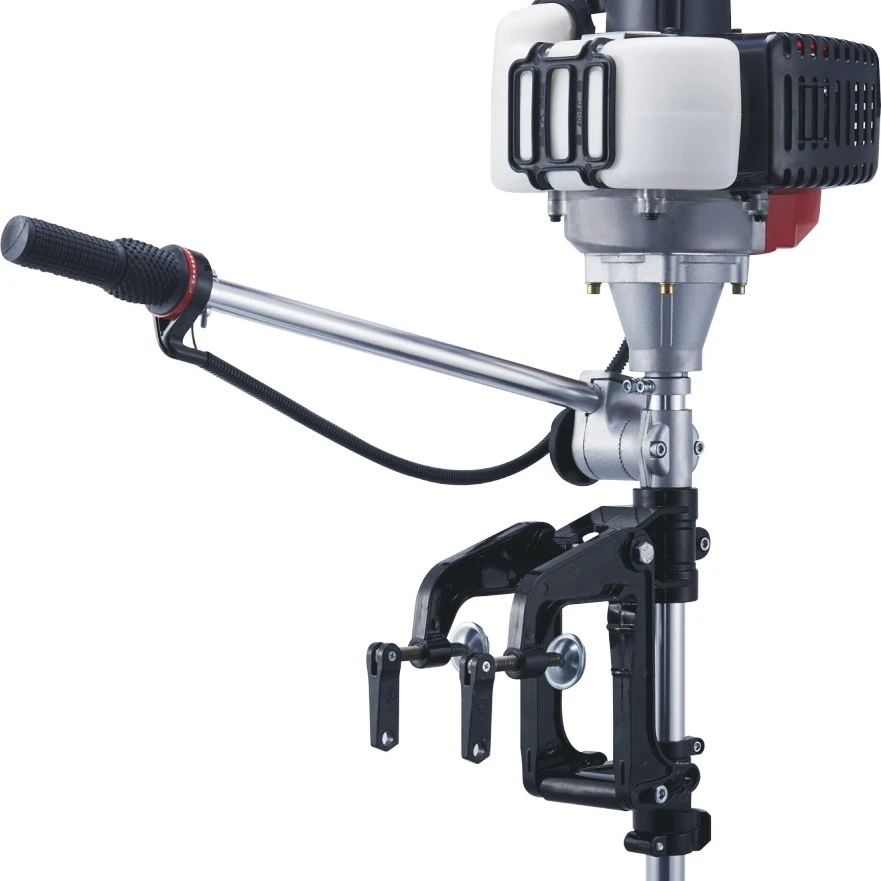 

Air Cooling 2 Stroke 52cc 2hp Outboard Motor With Staibkess Bolts