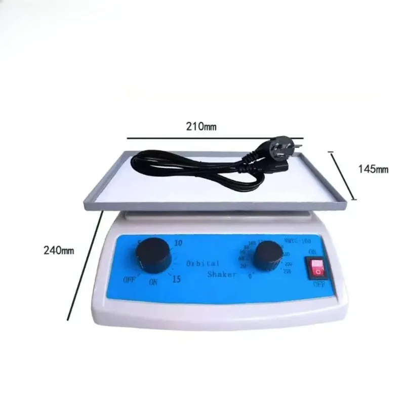 NMYC-100 Laboratory Rotary Oscillator RPR Mixer Lab Orbital Rotator Shaker Orbital Oscillator 210RPM Adjustable Speed Oscillator