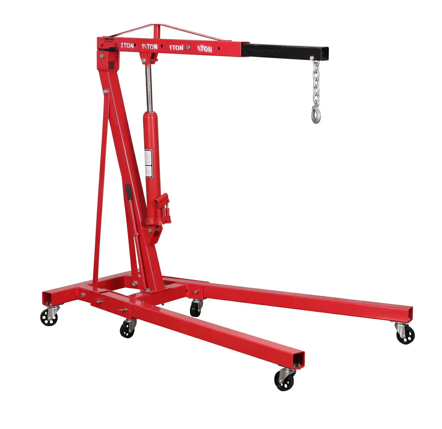 Engine Hoist Hydraulic Lifting Folding Arm Truck Crane Crane 2 Ton Mobile Crane