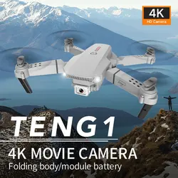 E88 pro drone 4k HD dual camera visual positioning 1080P WiFi fpv drone height preservation rc quadcopter Dron Toys