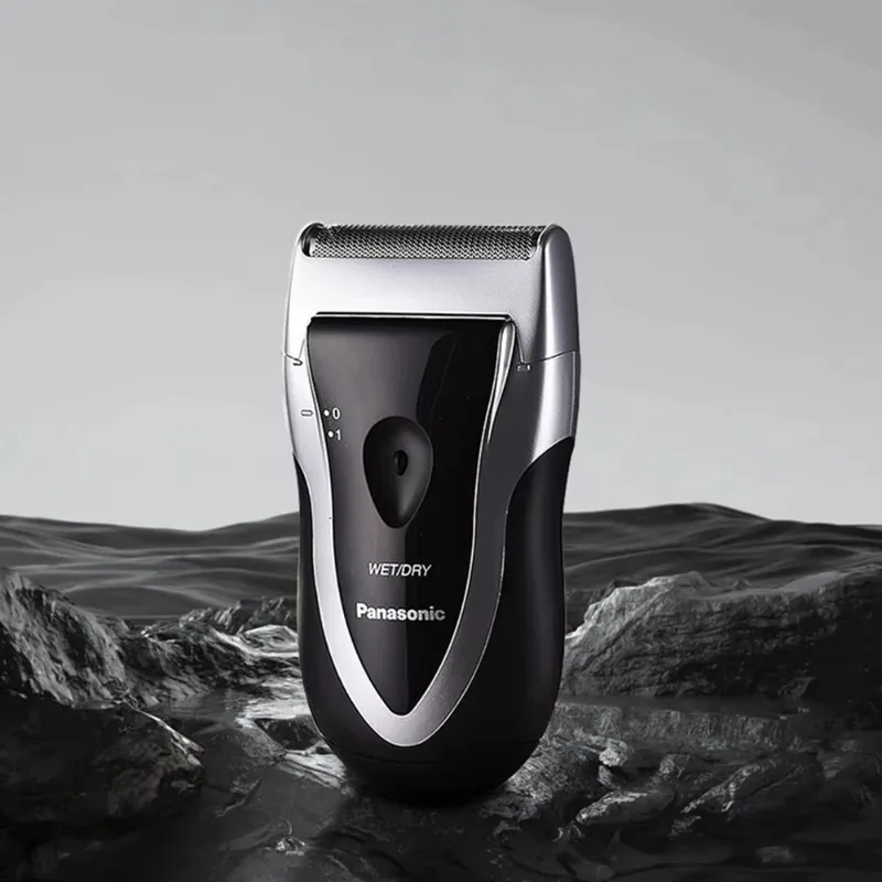 Panasonic-Afeitadora eléctrica para hombre, recortadora de barba, cortadora de pelo portátil, batería de celda seca, máquina de afeitar para Barba