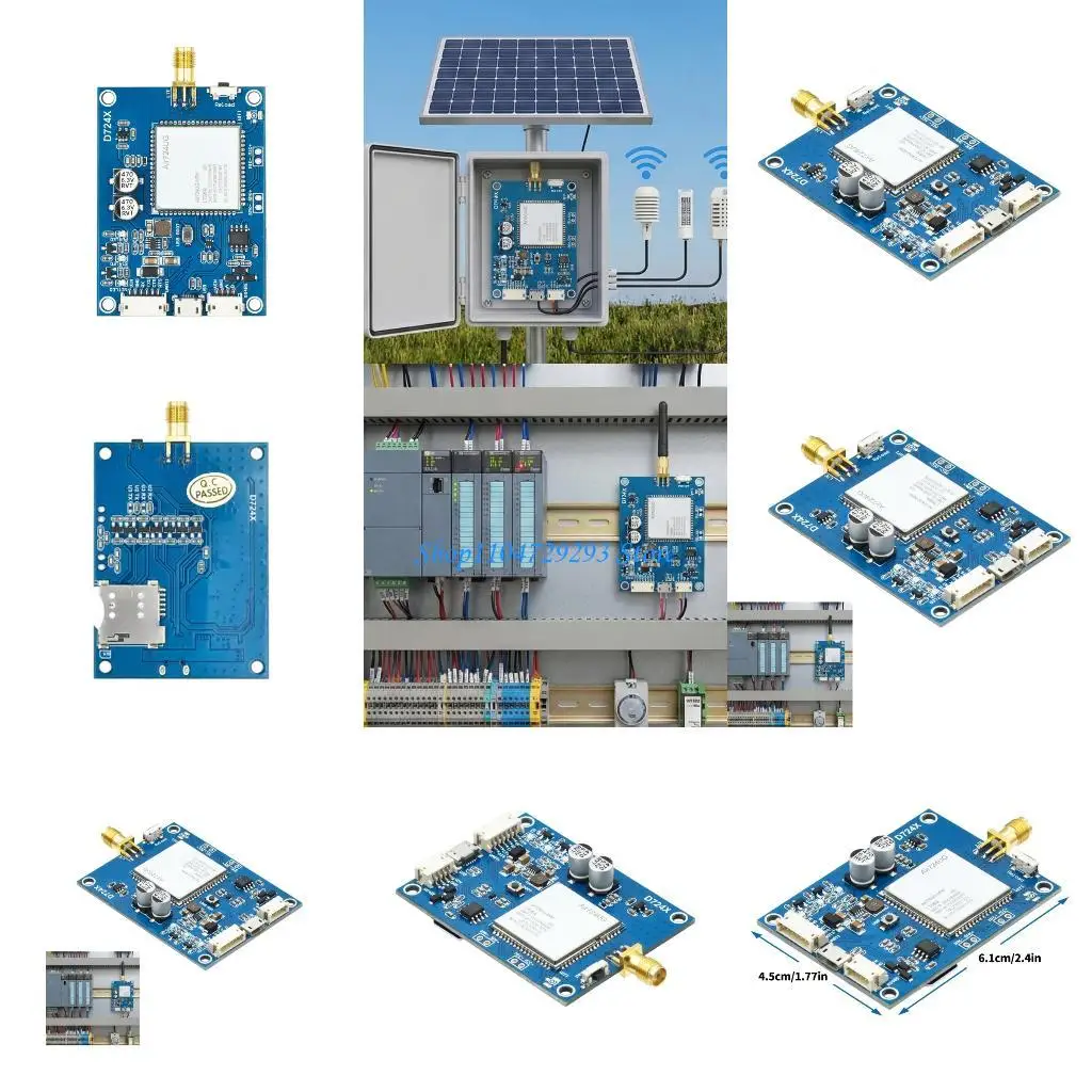 

Y2GD Air724UG Высокоскоростной модуль 4G DTU для устройств IoT, поддерживающий скорость передачи данных в сети, аксессуары для