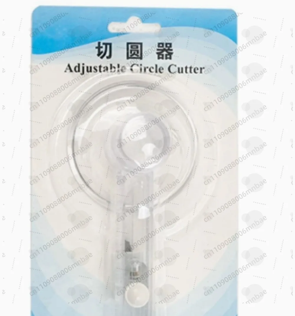 Manual Round Cutting Machine Transparent Base Lightweight Badge Cutter Easy Operation DIY Craft Tool