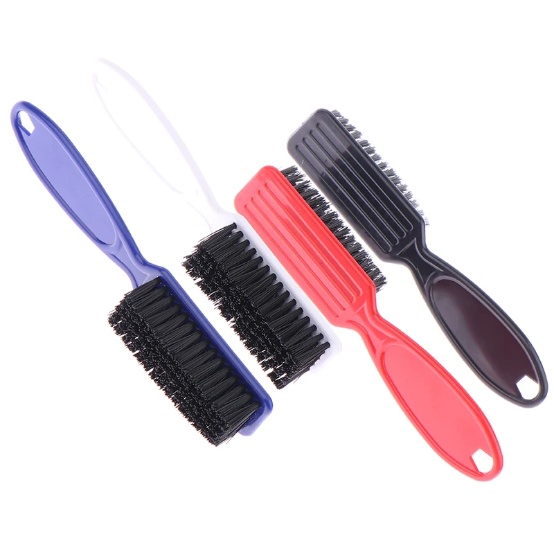 Plastic Handle Cabeleireiro Pente, Escova De Limpeza De Cabelo Macio, Barbeiro Pescoço Duster, Cabelo Quebrado Remover, Ferramentas de Styling