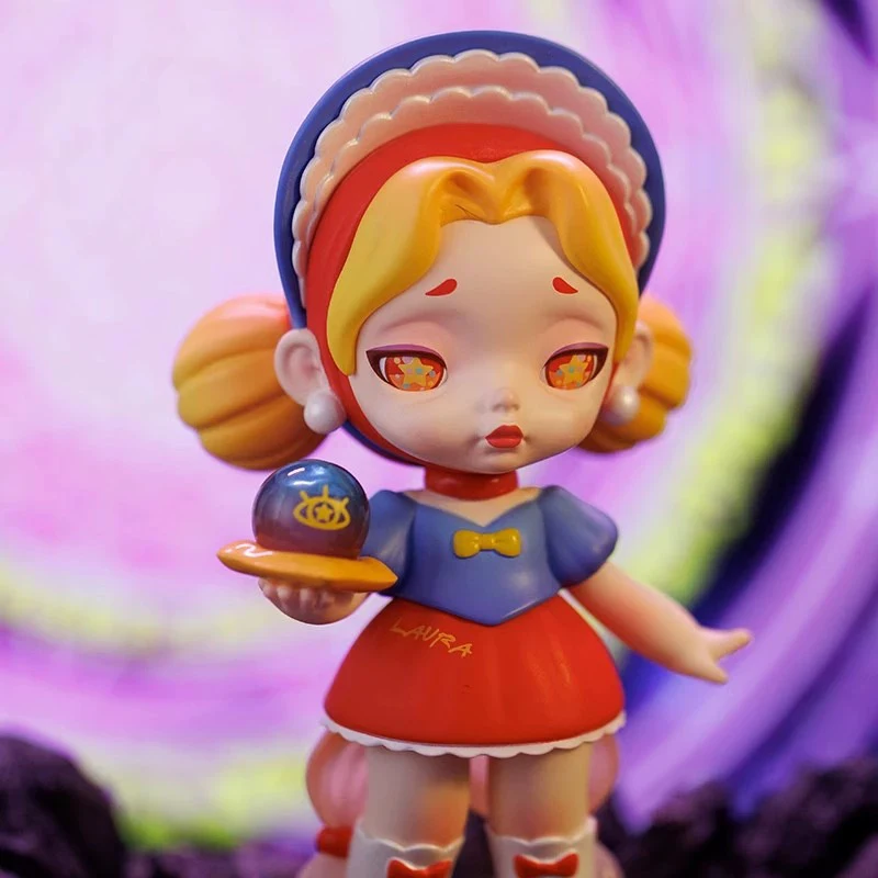 TOYCITY LAURA "Werewolf Tea Party Capsule" صندوق أعمى - شخصية فتاة لطيفة عشوائية، زخرفة مكتب وحقيبة ديكور ساحر