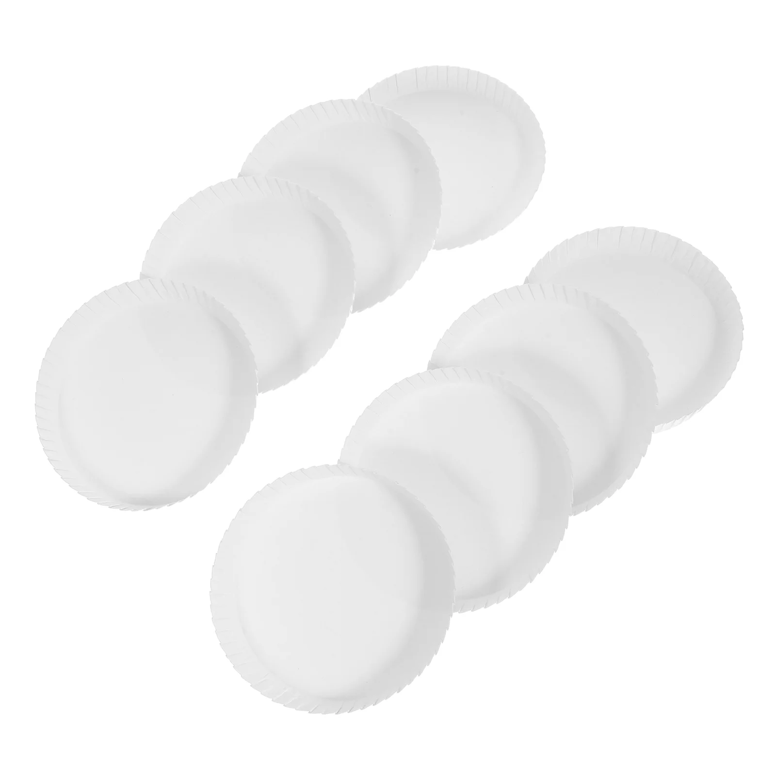 100 Pcs Beverages Paper Cup Lid Mug Cover Coffee Covers Hotel KTV Drinks Drinking Lids White for Cafe Travel