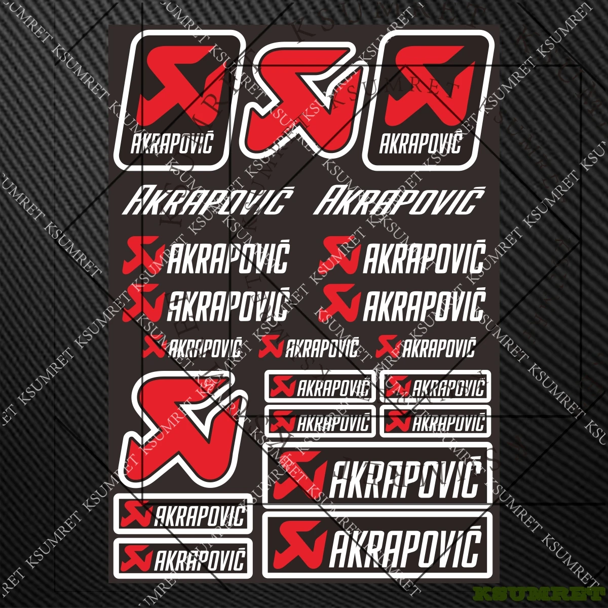 For Akrapovic Exhau…