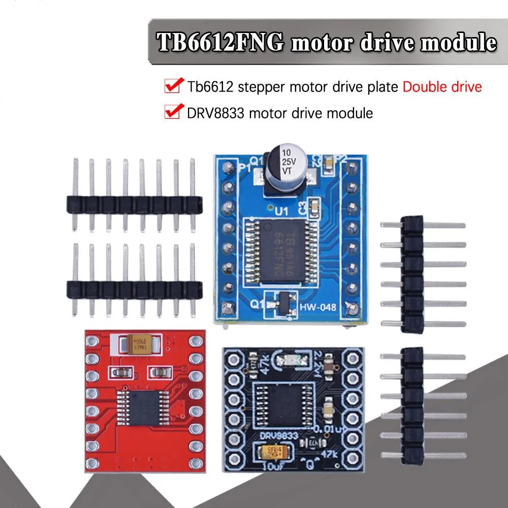 DRV8833 TB6612 двойной драйвер двигателя 1A TB6612FNG для микроконтроллера Arduino лучше, чем L298N