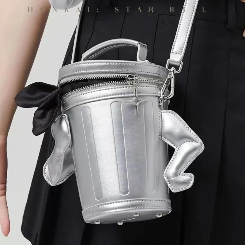 Imagem -04 - Mihoyo-original Sunsyea Honkai Estrela Ferroviário Merch Bolsa Lordly Trashcan Série Tema Bolsa de Ombro Home Decor Presentes Autêntico