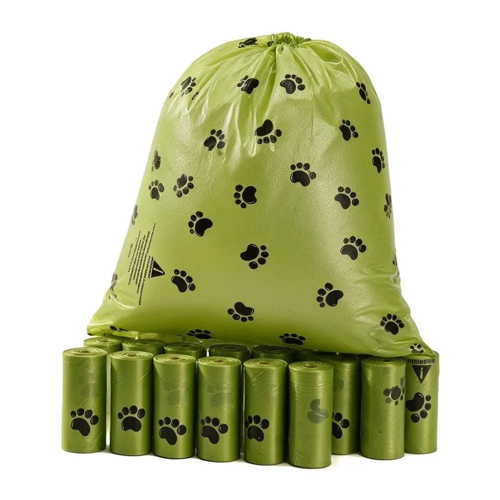 Bulk Disposable Dog Poop Bags, Leak-Proof Tear-Resistant Pet Waste Bags, Cost-Effective Pet Supplies for Dog Lovers 22*30cm