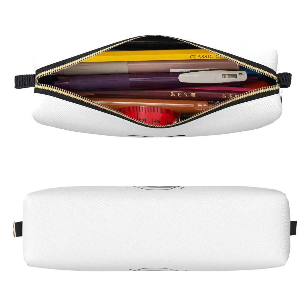 Man Face Gaming Meme Pencil Case Robloxx Pencilcases Pen Box for Girls Boys Bags Students School Zipper Stationery