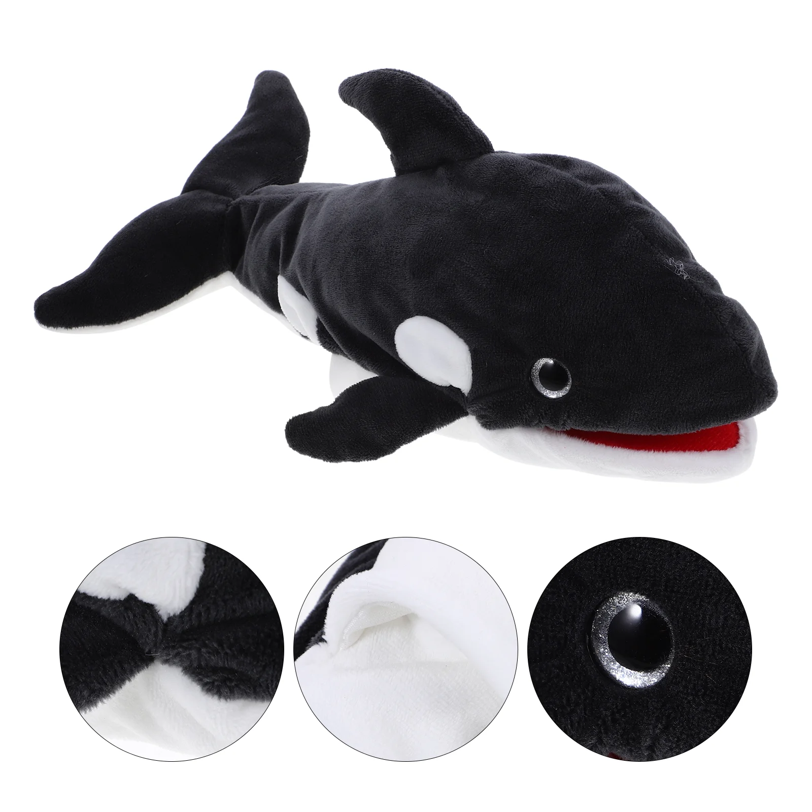 

Plush Whale Hand Puppet Stuffed Ocean Animal Interactive Cartoon Whale Puppet story telling puppet Plush Animal Hand Puppets