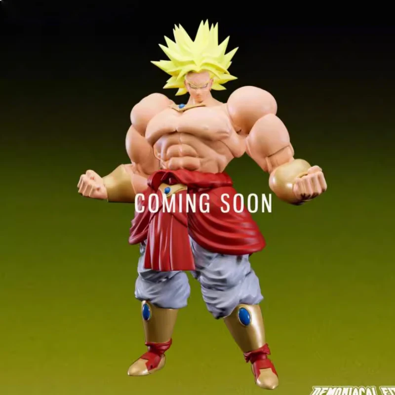 Demoniacal Fit Dragon Ball Magical Contract Super Saiyan Broly Legend Berserker Action Figure Collection Model Custom Toys Gifts