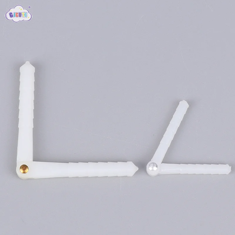 10 PCS High Quality Diameter 2.5mm 4.5mm Plastic Pin Hinge For RC Airplane Model Wing Airplane Model Accessories